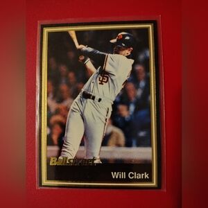 Will Clark 1991 Ballstreet Gold #9 San Francisco Giants Baseball Card